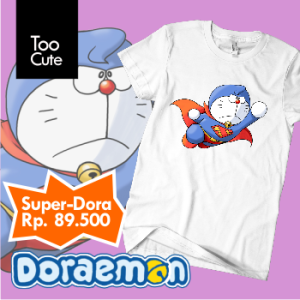  Motif  Kaos  Gambar  Super Doraemon Doraemon Sample